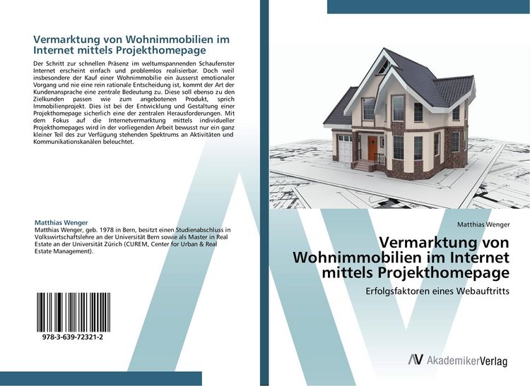 Produktbild: Vermarktung von Wohnimmobilien im Internet mittels Projekthomepage
