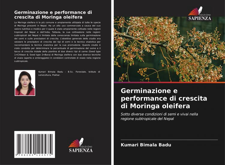 Produktbild: Germinazione e performance di crescita di Moringa oleifera