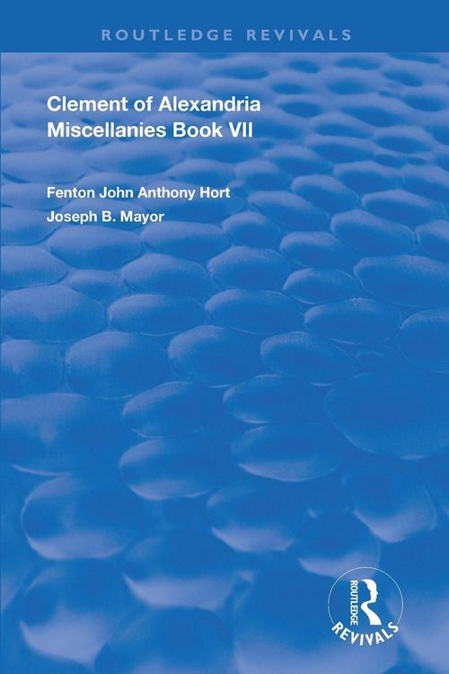 Produktbild: Clement of Alexandria Miscellanies Book 7