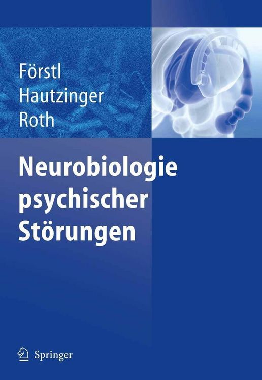 Produktbild: Neurobiologie psychischer St&ouml;rungen