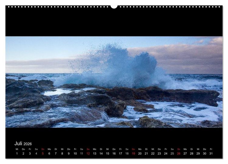 Produktbild: La Gomera - Kanarisches Naturparadies (hochwertiger Premium Wandkalender 2026 DIN A2 quer), Kunstdruck in Hochglanz
