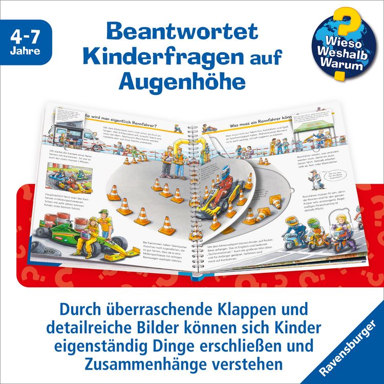 Produktbild: Wieso? Weshalb? Warum? Kernreihe, Band 69 - Alles &uuml;ber Rennfahrzeuge