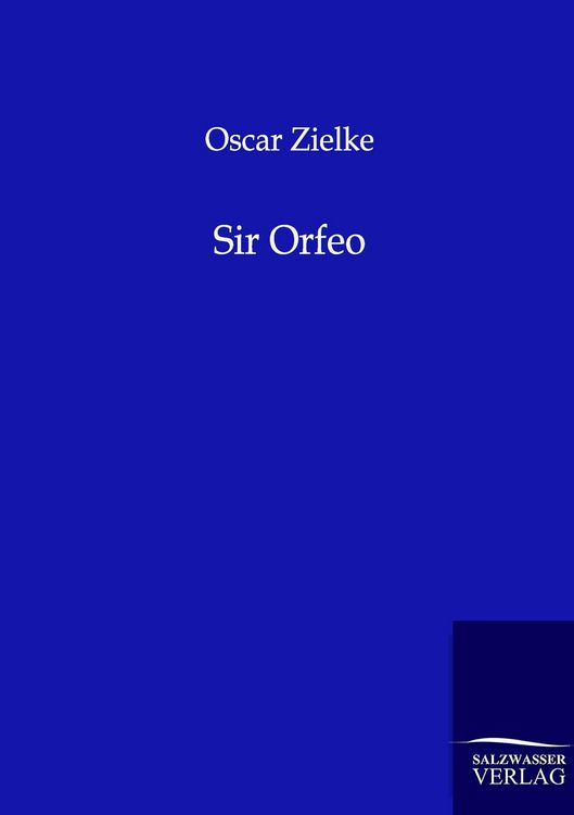 Produktbild: Sir Orfeo