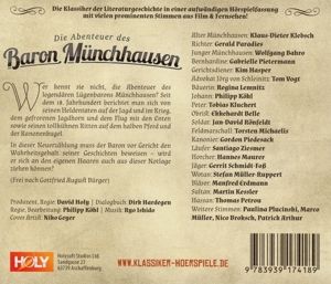 Produktbild: B&uuml;rger, G: Abenteuer des Baron M&uuml;nchhausen/CD