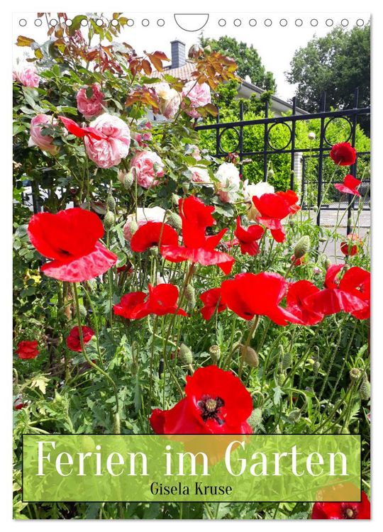 Produktbild: Ferien im Garten (Wandkalender 2026 DIN A4 hoch), CALVENDO Monatskalender