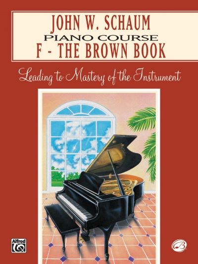 Produktbild: John W. Schaum Piano Course, F: The Brown Book