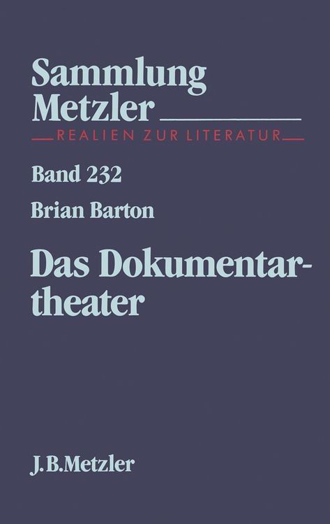 Produktbild: Das Dokumentartheater