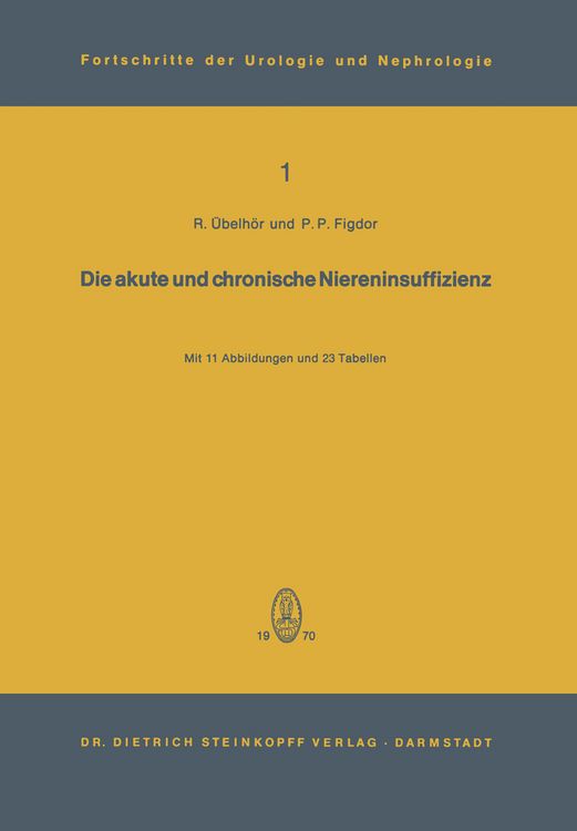 Produktbild: Die akute und chronische Niereninsuffizienz