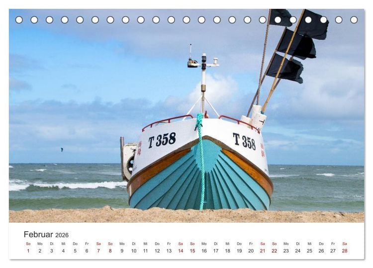 Produktbild: D&auml;nemark - Hygge f&uuml;r jedermann (Tischkalender 2026 DIN A5 quer), CALVENDO Monatskalender