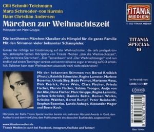 Produktbild: M&auml;rchen zur Weihnachtszeit