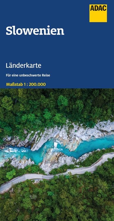 Produktbild: ADAC Länderkarte Slowenien 1:200.000