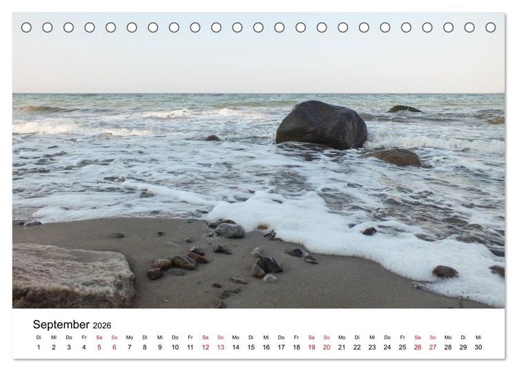 Produktbild: L&uuml;becker Bucht (Tischkalender 2026 DIN A5 quer), CALVENDO Monatskalender