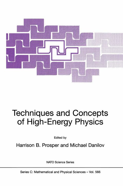 Produktbild: Techniques and Concepts of High-Energy Physics