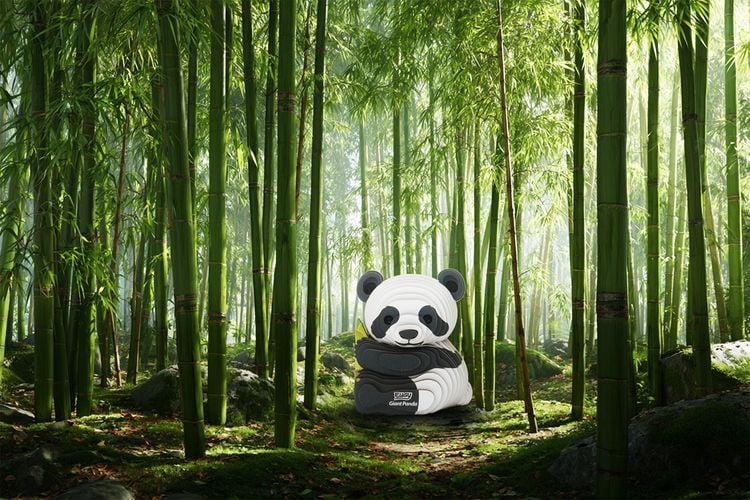 Produktbild: EUGY - 3D Bastelset Grosser Panda