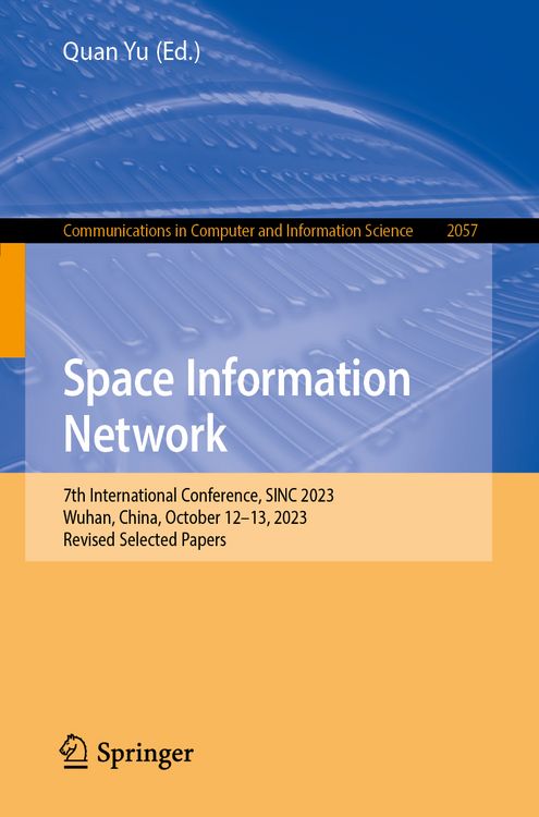 Produktbild: Space Information Networks