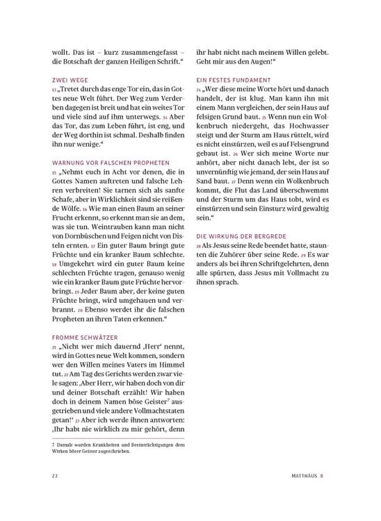 Produktbild: Das neue Testament. &Uuml;bertragen in die Sprache unserer Zeit. Rote Ausgabe