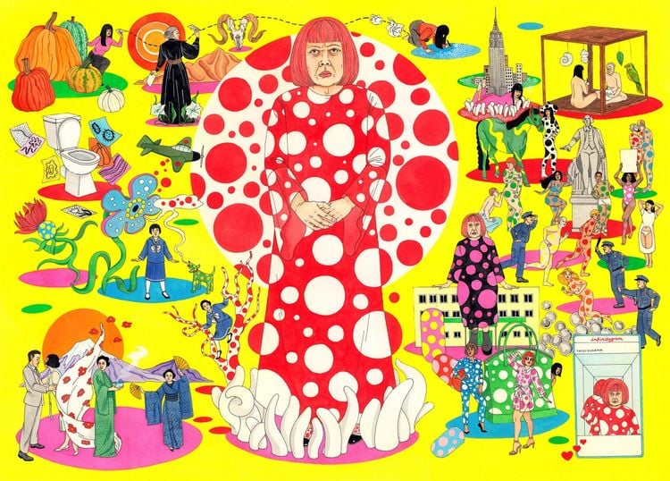 Produktbild: The World of Yayoi Kusama