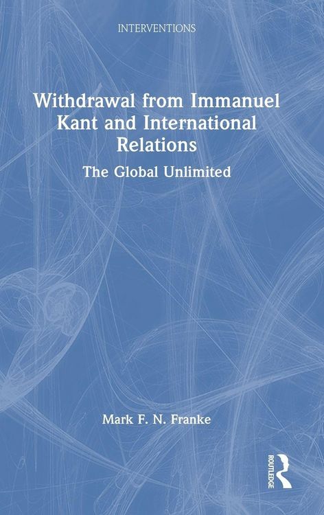 Produktbild: Withdrawal from Immanuel Kant and International Relations