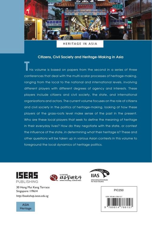 Produktbild: Citizens, Civil Society and Heritage-making in Asia