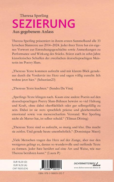 Produktbild: Sezierung. Aus gegebenem Anlass