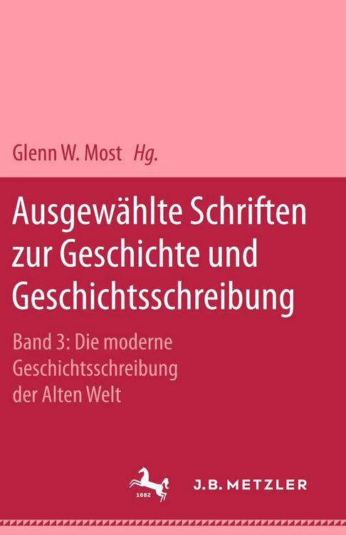 Produktbild: Ausgew&auml;hlte Schriften zur Geschichte und Geschichtsschreibung