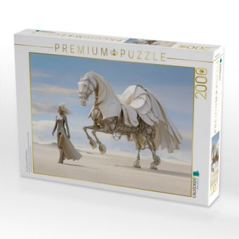 Produktbild: CALVENDO Puzzle Surrealismus trifft Pferdefans | 2000 Teile Lege-Gr&ouml;&szlig;e 90x67cm Foto-Puzzle f&uuml;r gl&uuml;ckliche Stunden