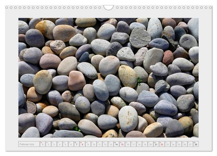Produktbild: Die Kunst der Steine / 2026 (Wandkalender 2026 DIN A3 quer), CALVENDO Monatskalender