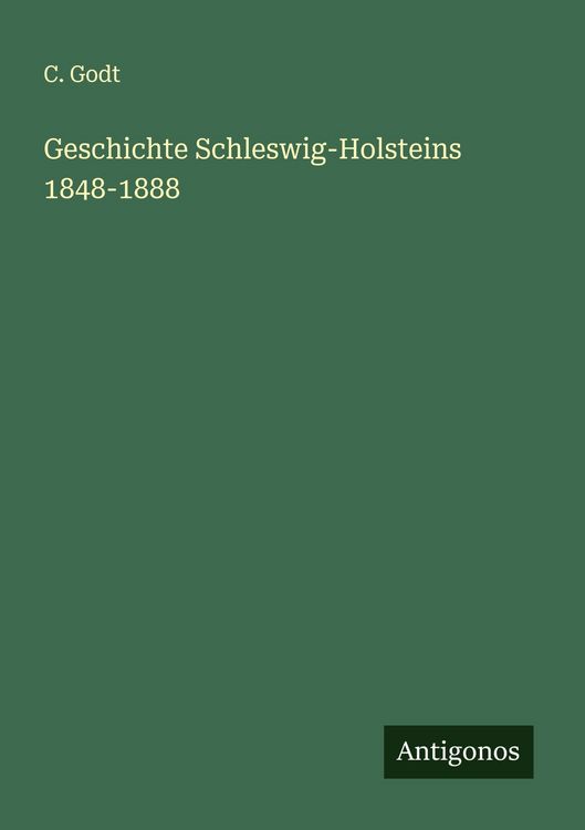 Produktbild: Geschichte Schleswig-Holsteins 1848-1888