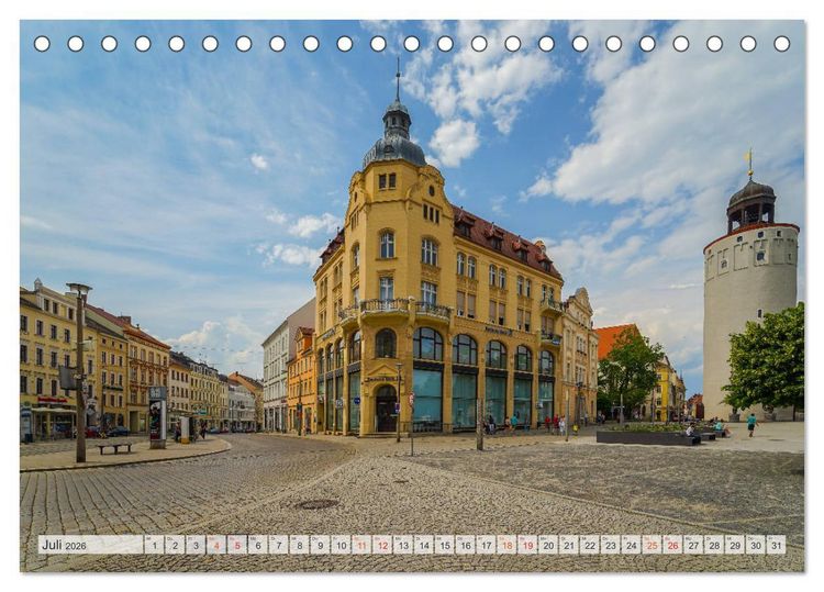 Produktbild: G&ouml;rlitz Impressionen (Tischkalender 2026 DIN A5 quer), CALVENDO Monatskalender