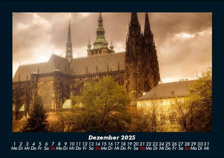 Produktbild: Prag 2025 Fotokalender DIN A5