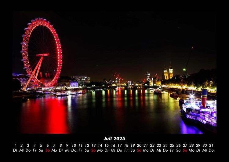 Produktbild: London - Impressionen 2025 Fotokalender DIN A3
