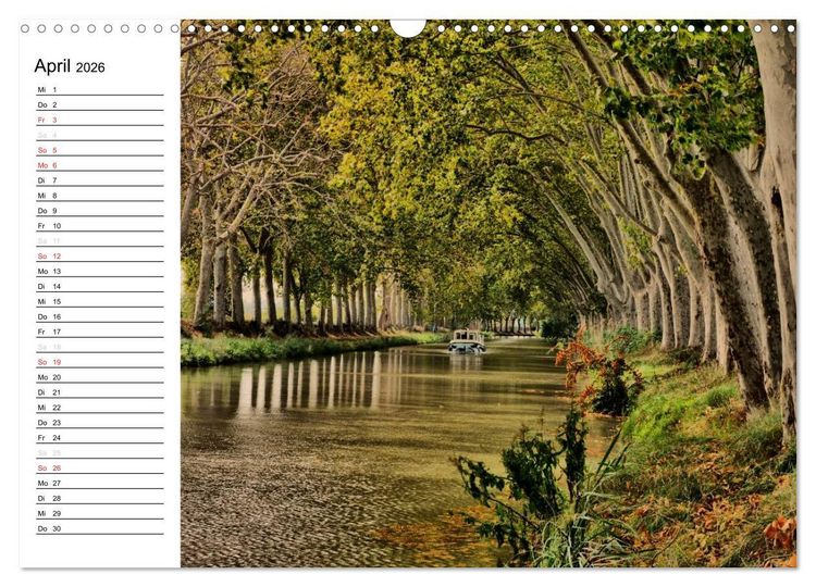 Produktbild: Languedoc-Roussillon - unter der Sonne des Midi (Wandkalender 2026 DIN A3 quer), CALVENDO Monatskalender