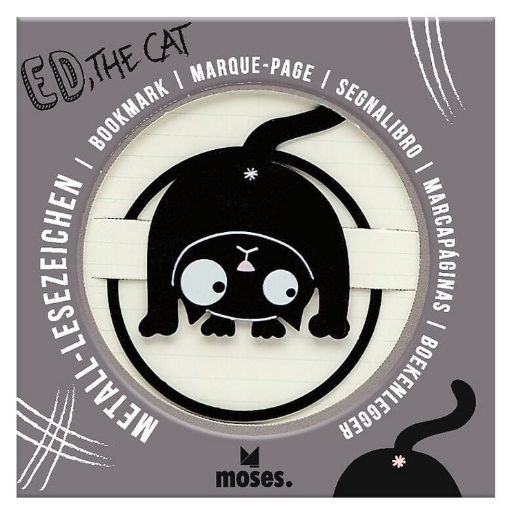 Produktbild: Ed, the Cat Metall-Lesezeichen