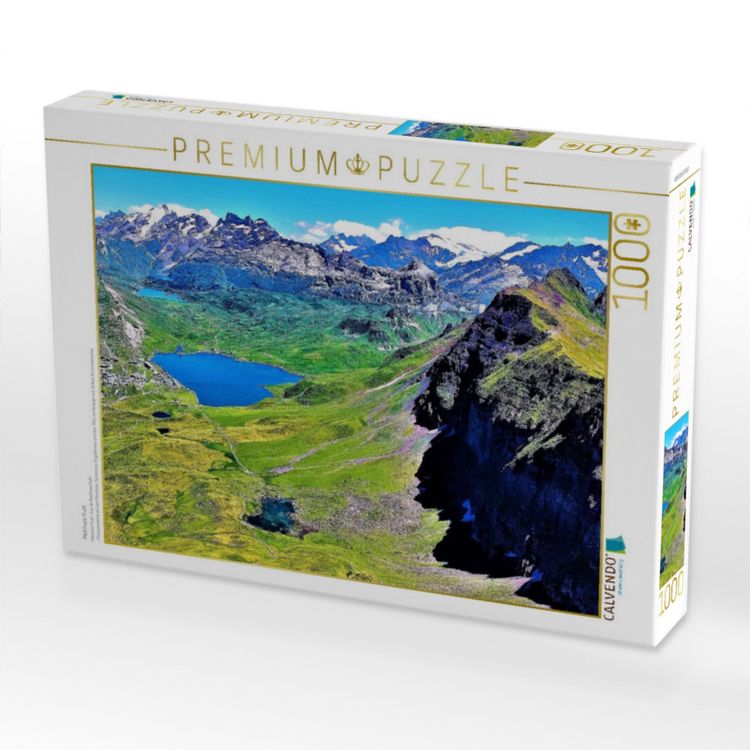 Produktbild: CALVENDO Puzzle Melchsee Frutt | 1000 Teile Lege-Gr&ouml;&szlig;e 64x48cm Foto-Puzzle f&uuml;r gl&uuml;ckliche Stunden