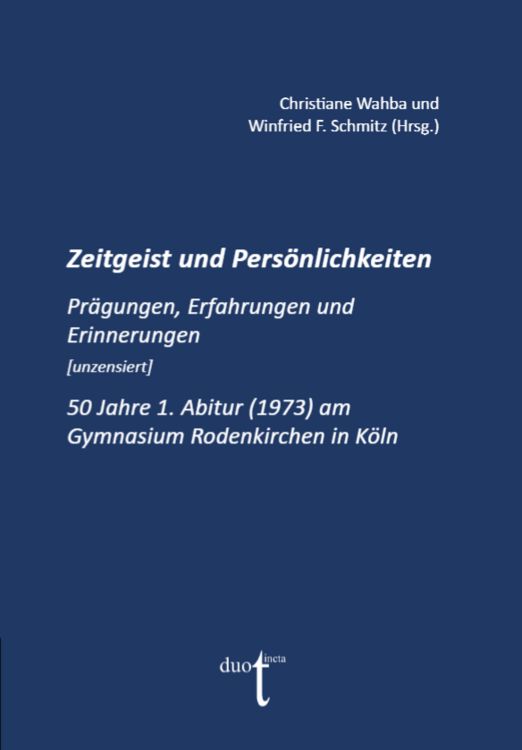 Produktbild: Zeitgeist und Pers&ouml;nlichkeiten