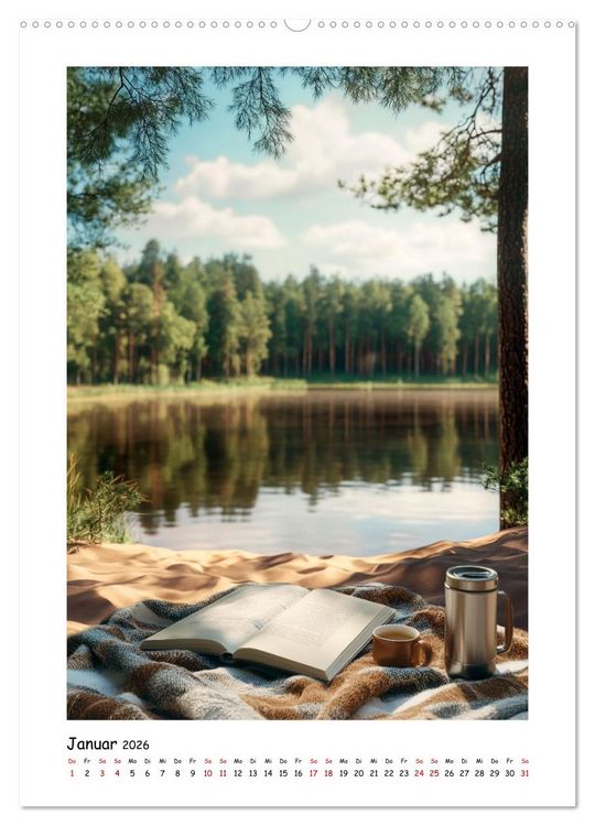 Produktbild: Ein Zuhause aus Worten (hochwertiger Premium Wandkalender 2026 DIN A2 hoch), Kunstdruck in Hochglanz