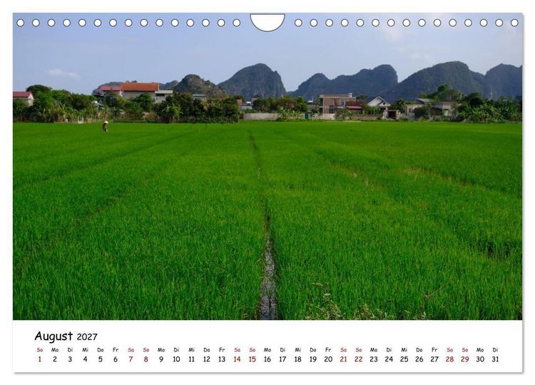 Produktbild: Vietnams verborgenes Paradies (Wandkalender 2027 DIN A4 quer), CALVENDO Monatskalender