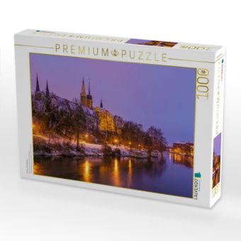 Produktbild: CALVENDO Puzzle Schloss Merseburg | 1000 Teile Lege-Gr&ouml;&szlig;e 64x48cm Foto-Puzzle f&uuml;r gl&uuml;ckliche Stunden