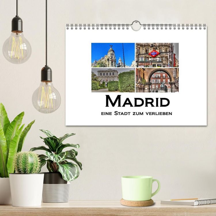 Produktbild: Madrid eine Stadt zum Verlieben (Wandkalender 2027 DIN A4 quer), CALVENDO Monatskalender