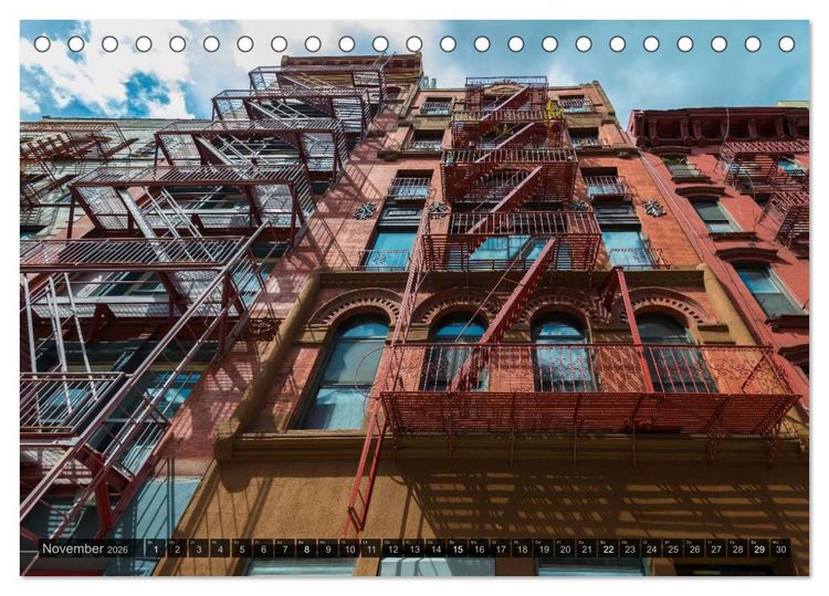 Produktbild: New York (Tischkalender 2026 DIN A5 quer), CALVENDO Monatskalender