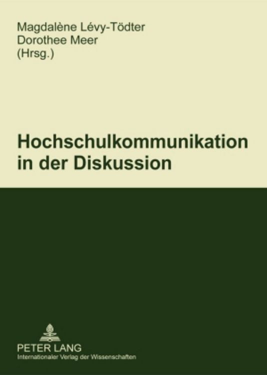 Produktbild: Hochschulkommunikation in der Diskussion
