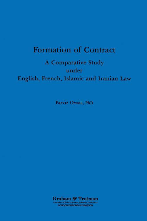 Produktbild: Formation of Contract