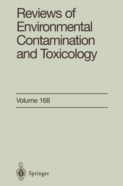 Produktbild: Reviews of Environmental Contamination and Toxicology