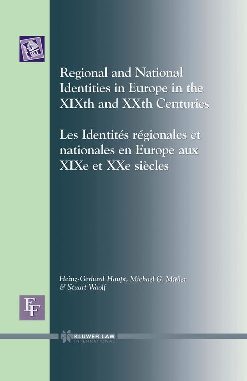 Produktbild: Regional and National Identities in Europe in the XIXth and XXth Centuries