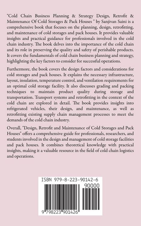 Produktbild: Cold chain Business Planning and Strategy