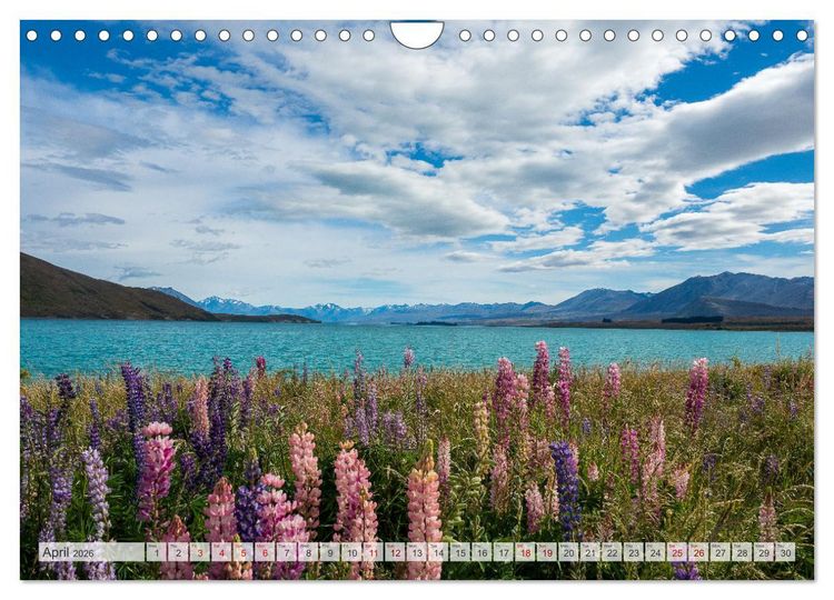 Produktbild: Breathtaking New Zealand (Wall Calendar 2026 DIN A4 landscape), CALVENDO 12 Month Wall Calendar