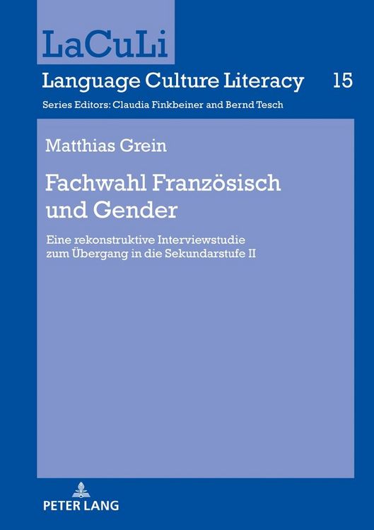 Produktbild: Fachwahl Franz&ouml;sisch und Gender