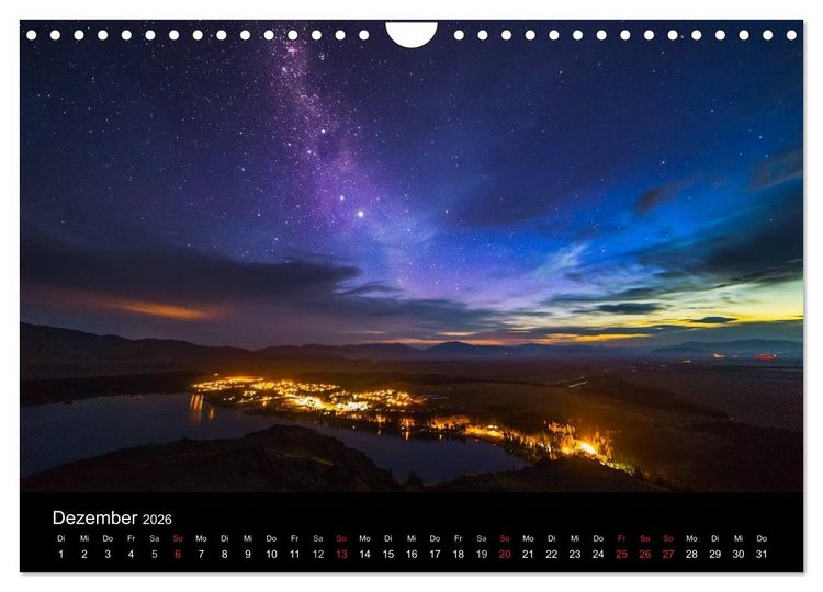 Produktbild: Neuseeland - Paradies am anderen Ende der Welt (Wandkalender 2026 DIN A4 quer), CALVENDO Monatskalender