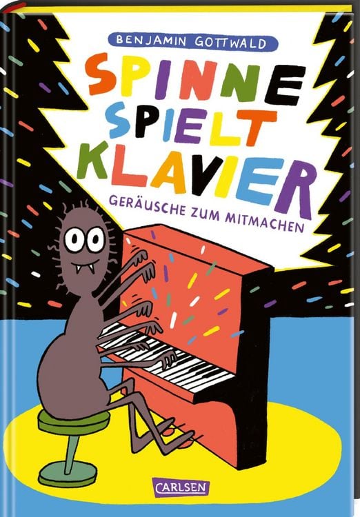 Produktbild: Spinne spielt Klavier