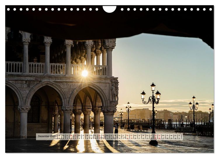 Produktbild: Venedig. Ein Jahr in der Lagunenstadt (Wandkalender 2027 DIN A4 quer), CALVENDO Monatskalender